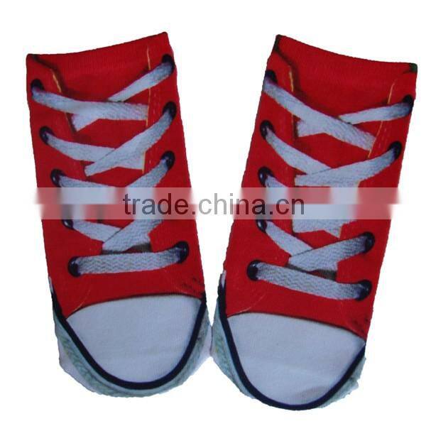 GS fashion design polyester tube custom print socks,socks for sublimation, heat transfer printing colorful polyester