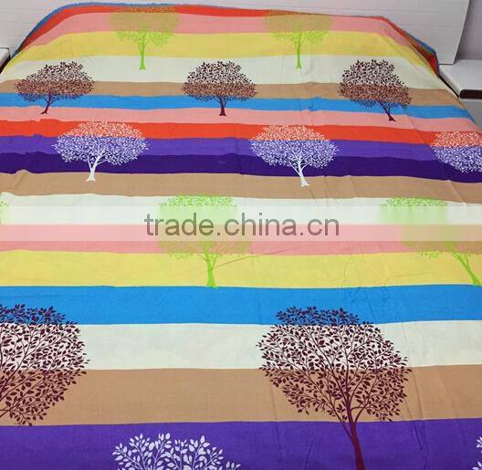 Plain printed tc fabric high width used for bed sheet