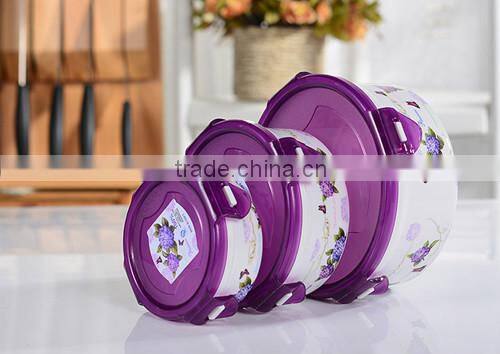 plastic food container 2 compartments food container