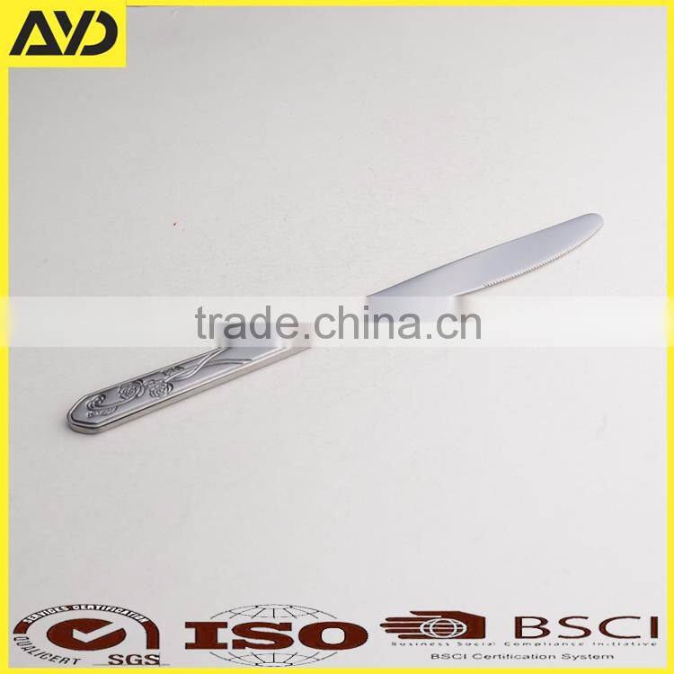Stainless Steel Cutlery Set with Traditional Style