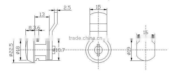 Cam Lock (D19*L13 mm)