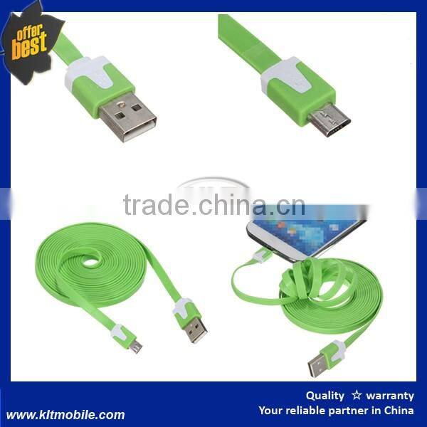 Ultra Thin Micro USB Cable Data Transfer Power Cable Lead