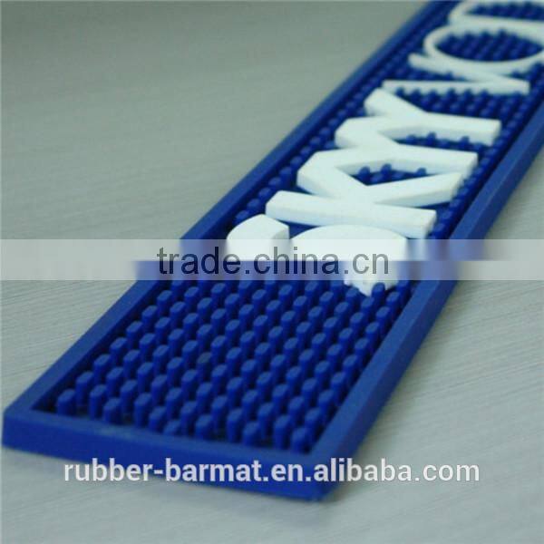 Best sell printed logo pvc rubber mats