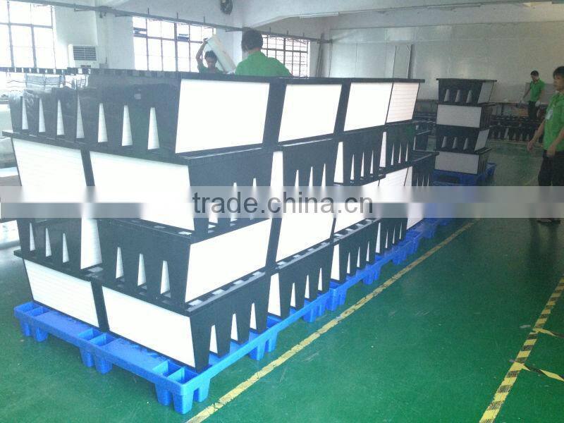 JOWELL F8 Mini Pleat PP Media Compact V Bank Air Compressor Filter F8