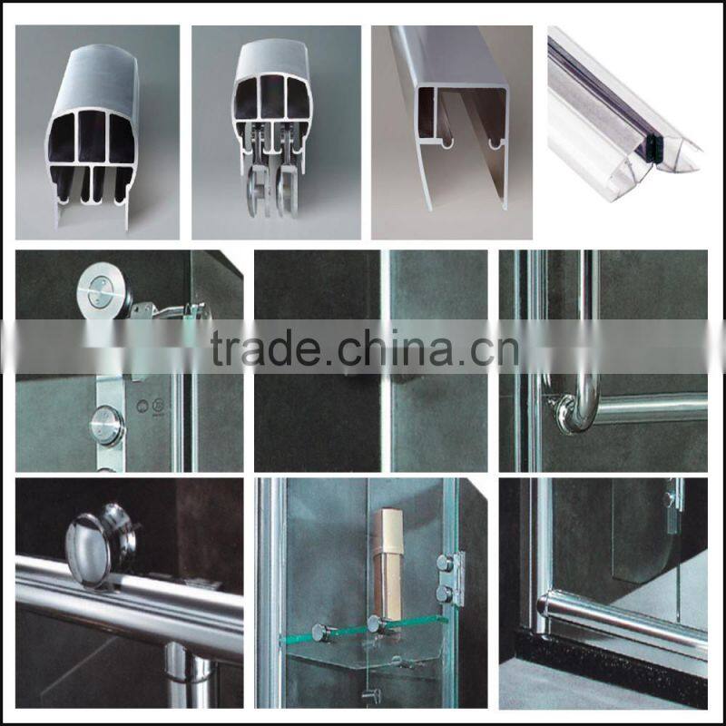 Canton fair promoted low price simple glass shower room for sale