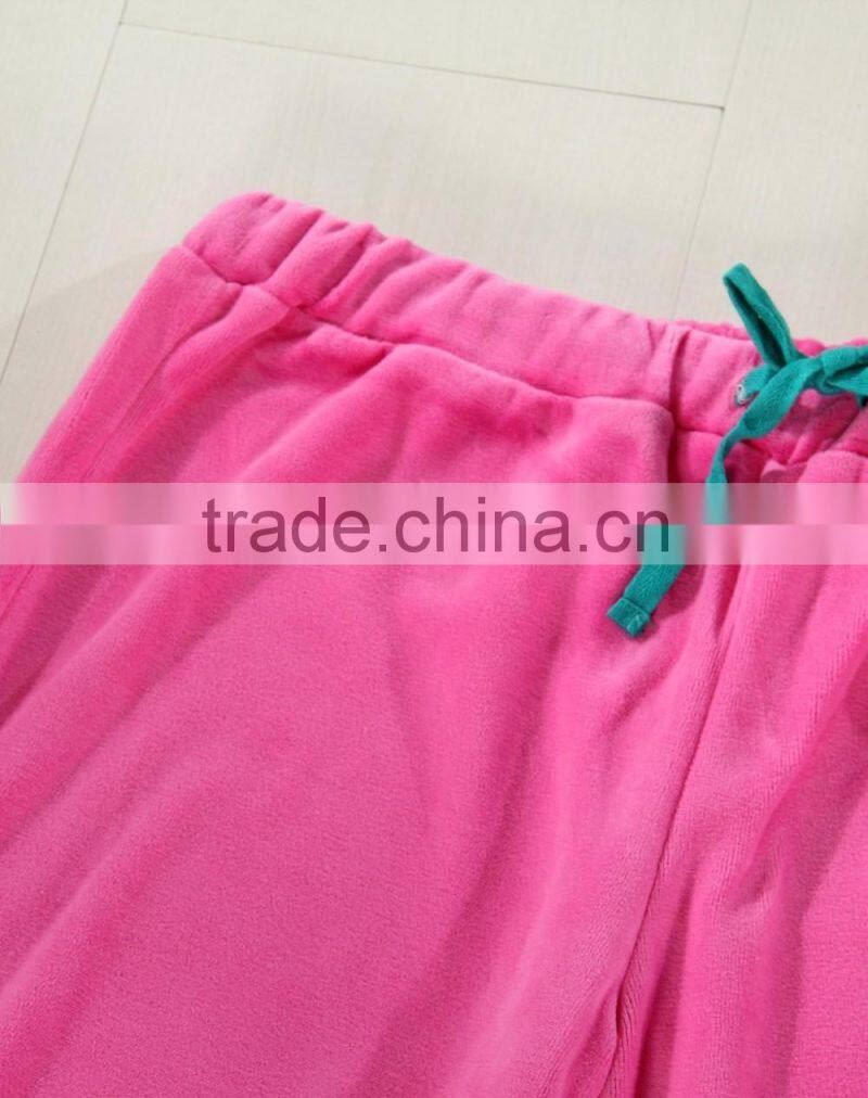 peach ladies loungewear suit bathrobe