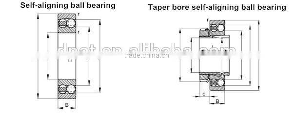 DPAT famous micro ball bearing 1200 self-aligning ball bearing supplied on Alibaba