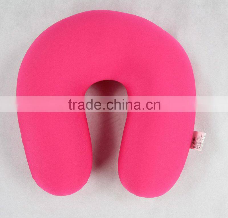 Solid color spandex neck pillow,many colors for your choose