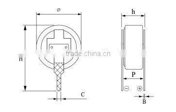 smart meters ultracapacitor 0.1f battery super capacitor