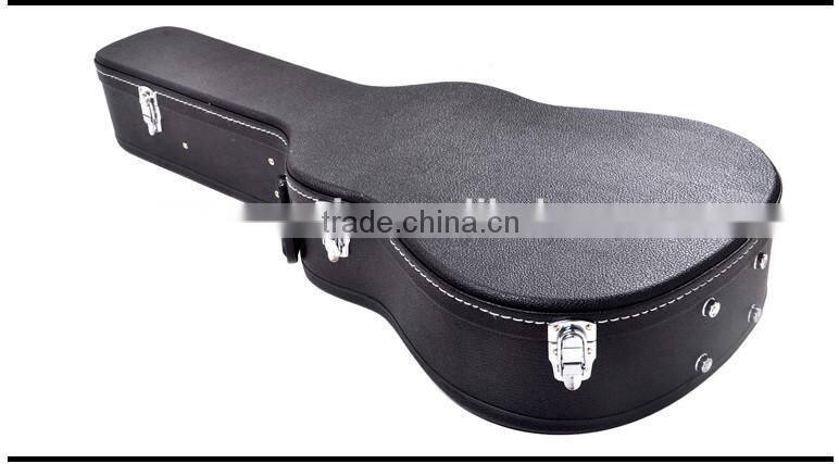 Nice quality Leather L type acoustic guitar case