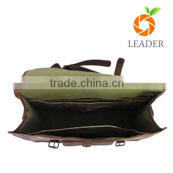 Retro long strap casual style college student shoulder bag