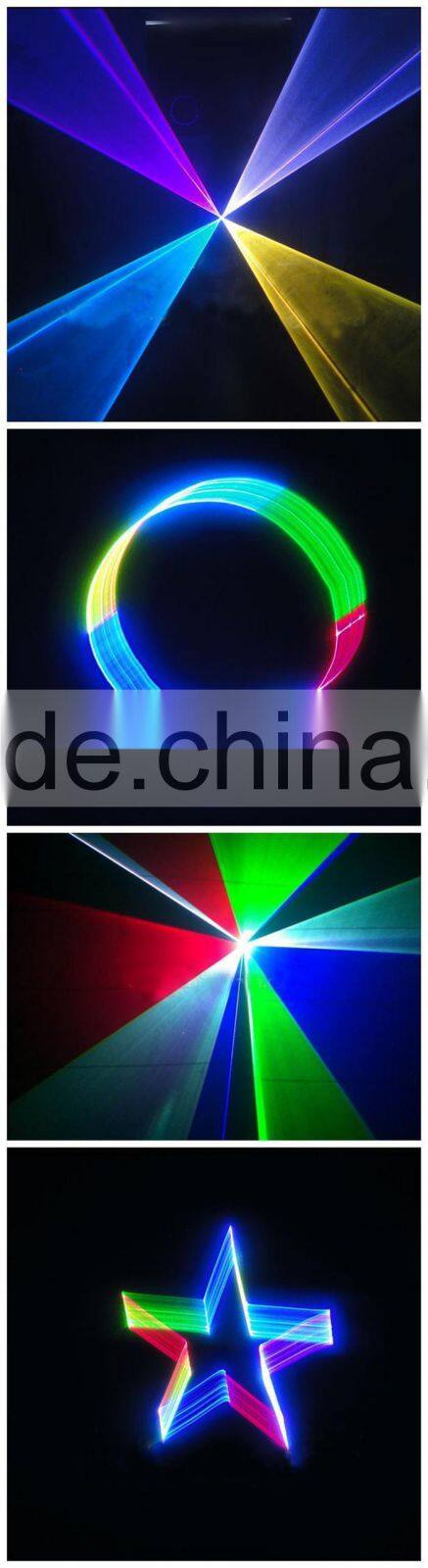 indoor outdoor christmas laser lights 3W ~5W RGB Full Color Laser Light