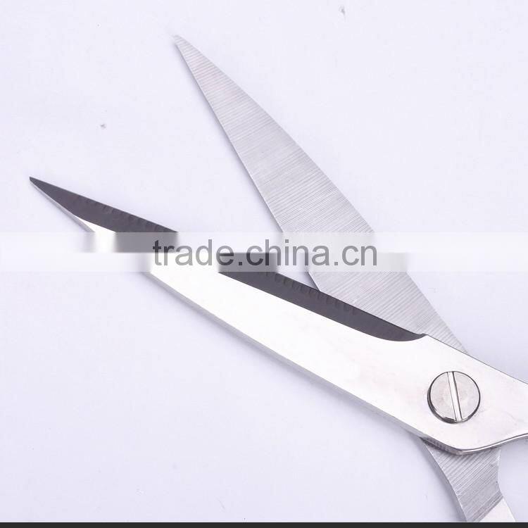 SS16001 -2016 New style and style 8.5" high quality full stainless steel kitchen scissors with TPR handle