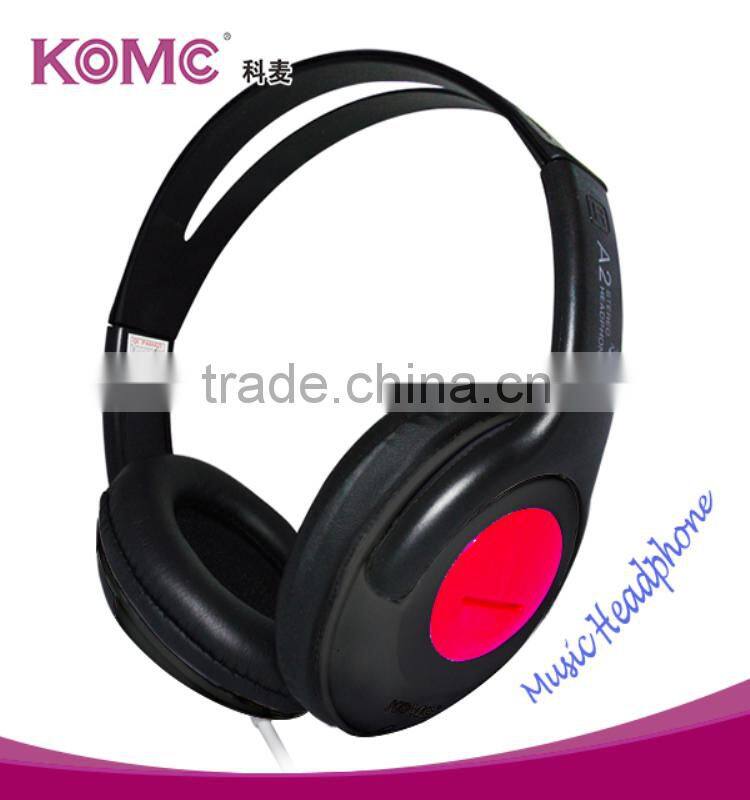 Phone accessories headset popular stereo headphones silicone earphone headset, headphone with mic
