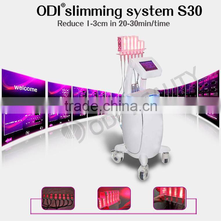 Japan imported pads! 650nm Lipo slim machine fat reducing laser