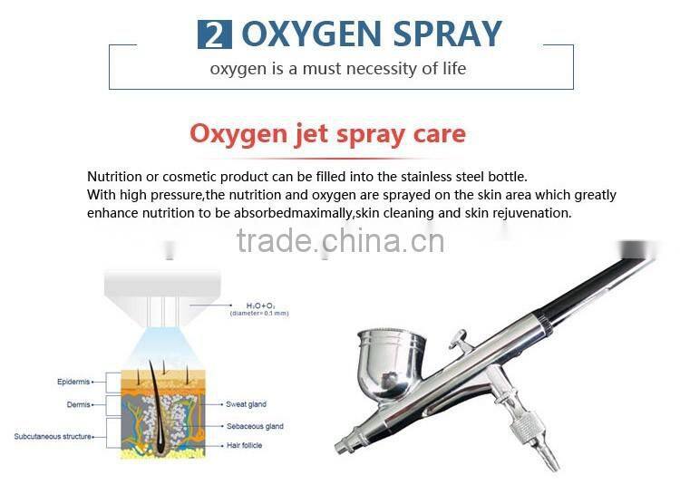 7 in 1 BIO diamond peeling dermabrasion oxygen therapy facial machine for sale