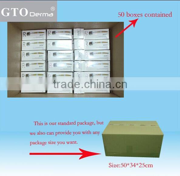 GENUINE ZGTS Titanium 192 Needles Derma Roller