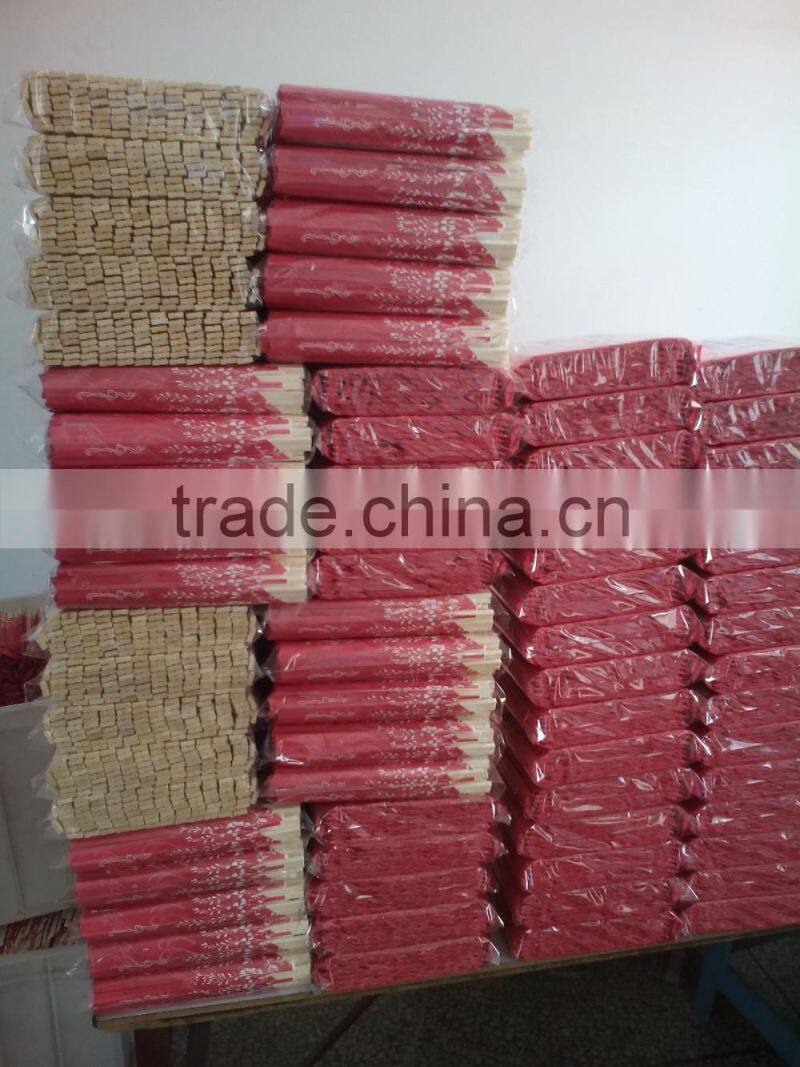 Customized Logo Package for Disposable Bamboo Chopsticks