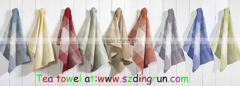 Factory Price Wholesale 100% Cotton Printed Tea Towel