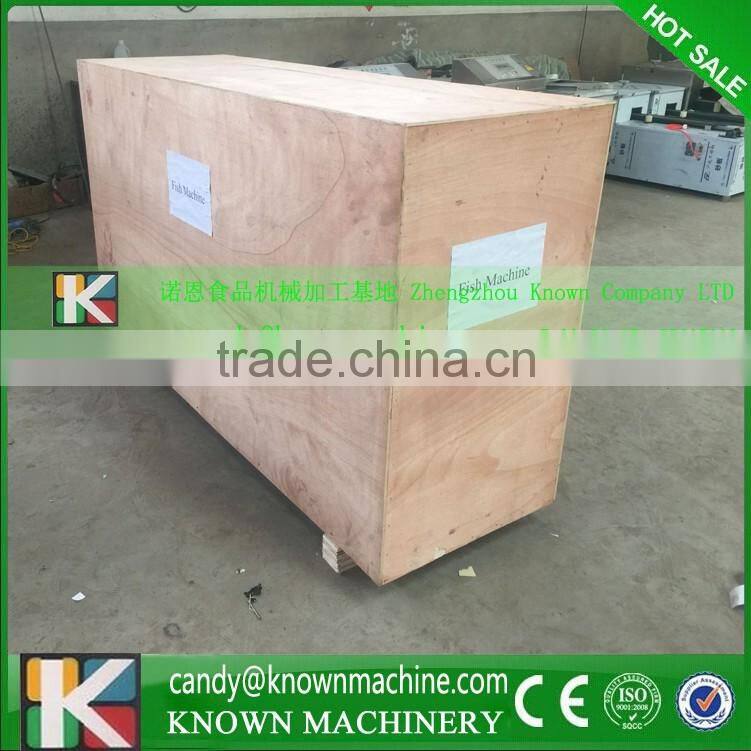 Automatic small fish viscera removal machine small fish cutting machine fish processing equipment