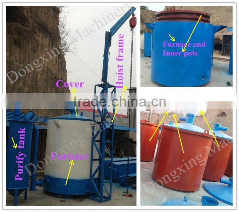 Carbonization stoves for charcoal