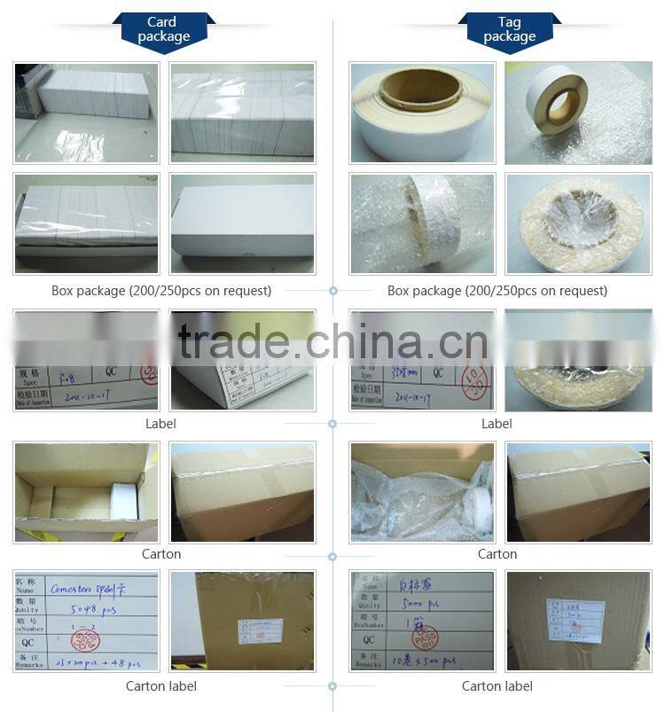 Matte Varnishing Plastic Writable Luggage Tag