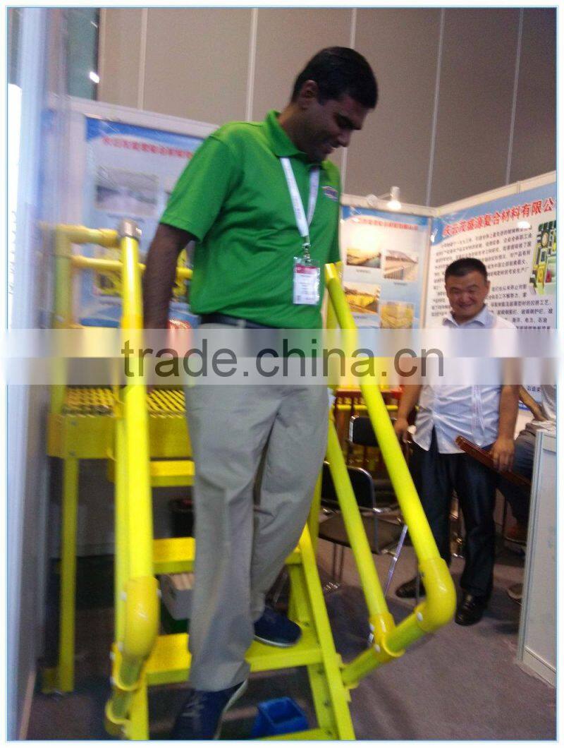GRP ladder and FRP platform Can be customized