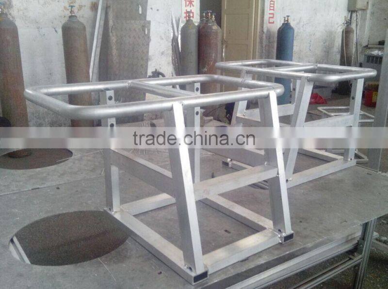 small Aluminum alloy ladder steps for truck, Alu.step bench
