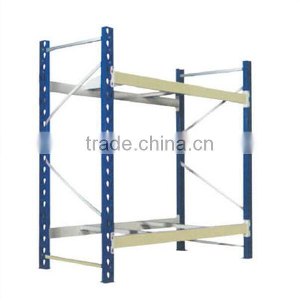 Warehousing metal goods storage shelving and goods racking system