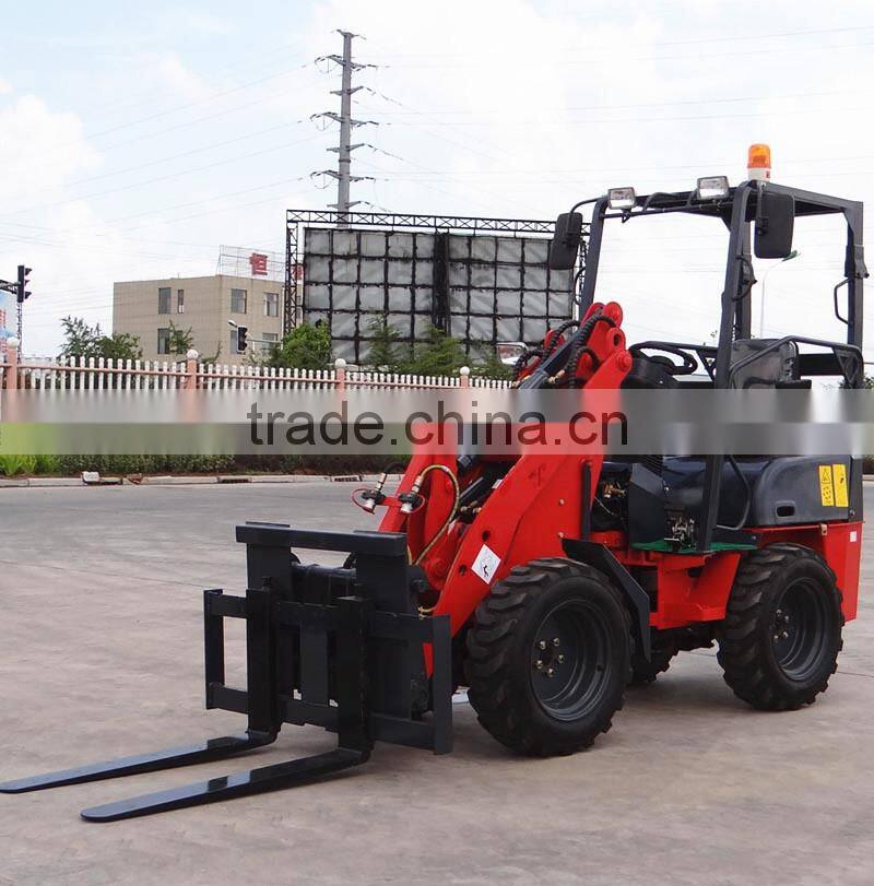 Latest China Mini skid steers 4WD Mini Loaders