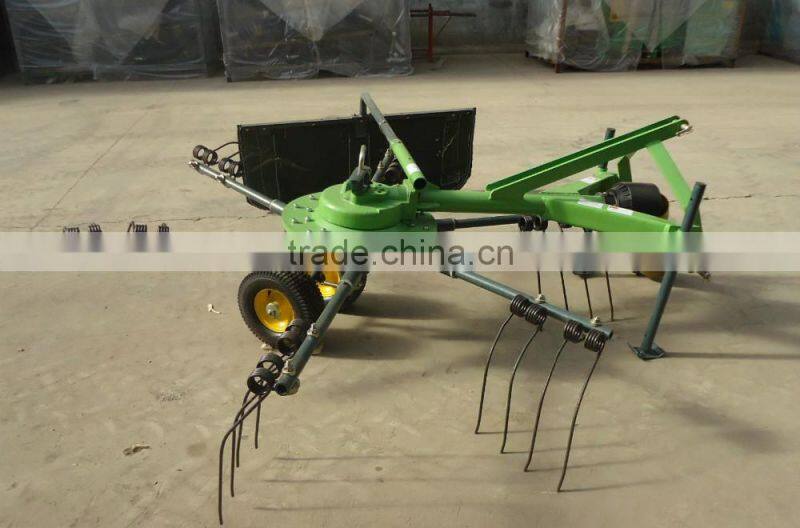 application silage, wheat, rice straw and corn straw hay rake for tractors