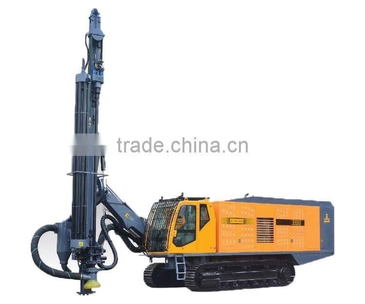 KT20S the most advanced diesel engine and electric motor driven crawler mounted integrated dth drilling rig