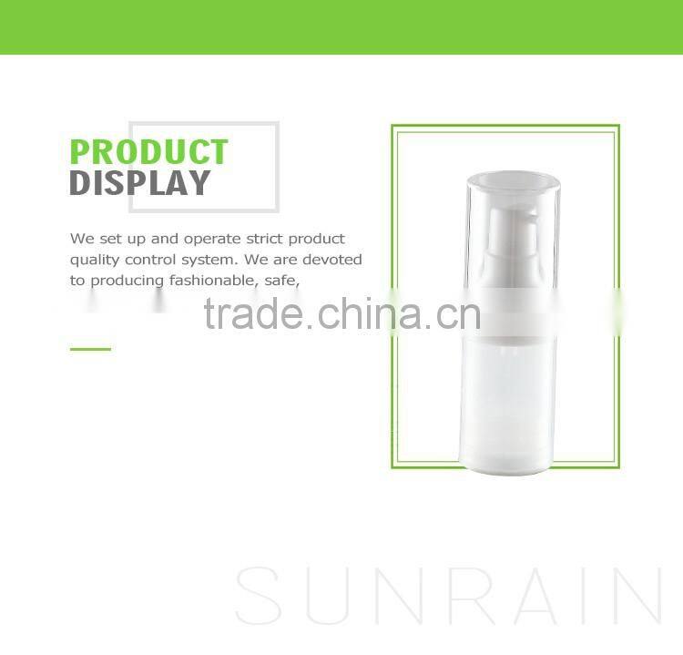 Wholesale unique most popular small round plastic mini shampoo bottle