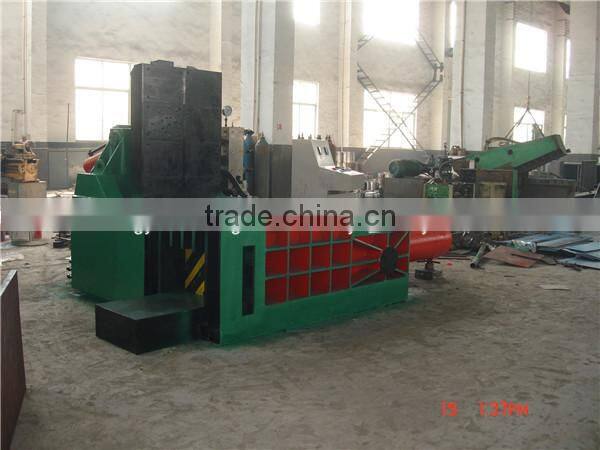 Iron and steel baler