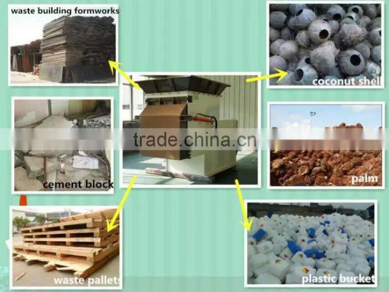 CE approved composite plancon crusher / crusher for wood