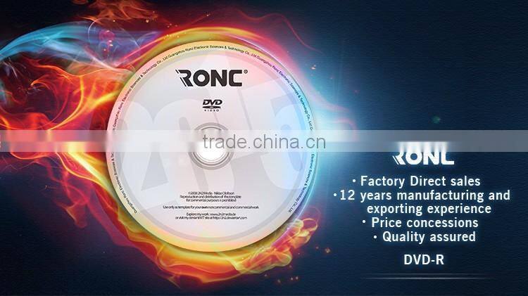 Single Layer Style 16X DVD Recording Speed Blank DVD-R Discs
