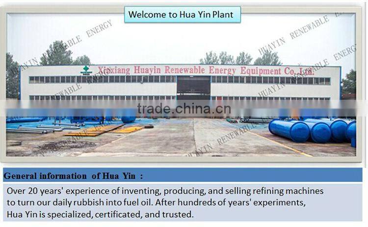 100% safty plastics to oil plant no emission