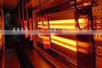 high temperature quartz tube for Powder coat curing