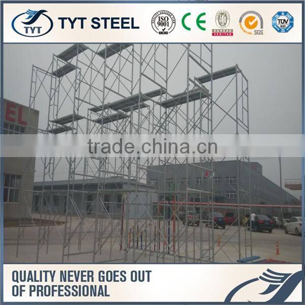 metal ladder frame for inside and outside suport