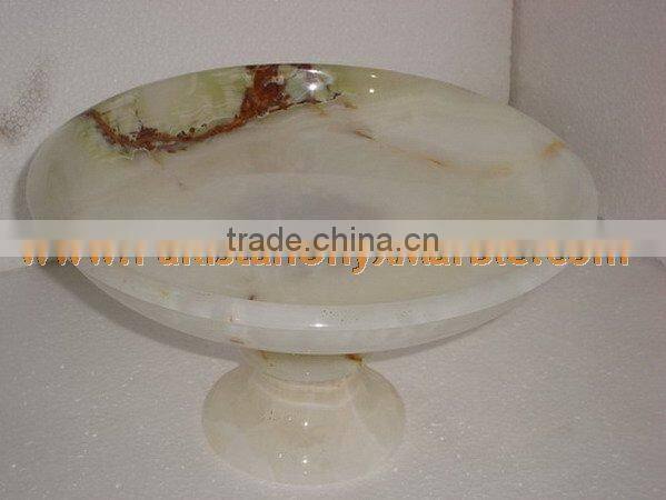 PAKISTAN SUPPLIER Cheap Price ONYX FRUIT TRAYS HANDICRAFTS