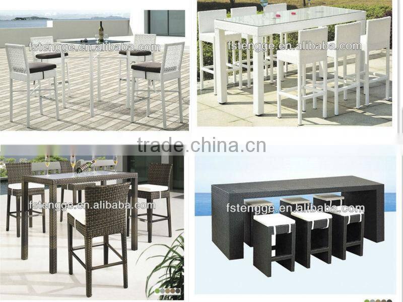 Stackable Rattan Restaurant Bar Chair Style