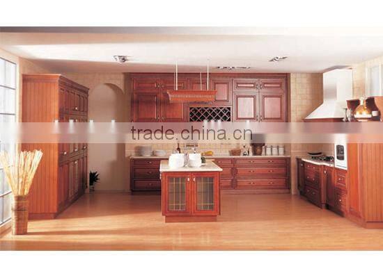Traditional Style Solid Wood American Maple Kitchen Cabinet/Customized Classic Kitchen Furniture