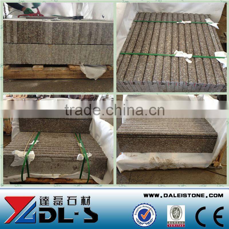Cheap Bainbrook Brown G664 Granite Stairs Anti Slip Filled with Carborundum
