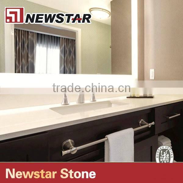Newstar quartz top bathroom vanity cabinets
