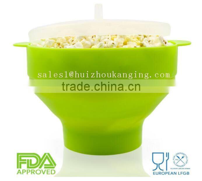 Silicone Collapsibel Popcorn Popper