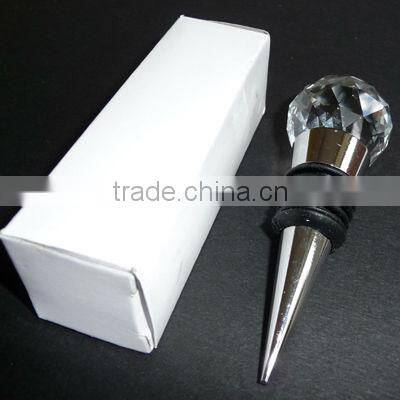 crystal ball wine stopper bottle stopper