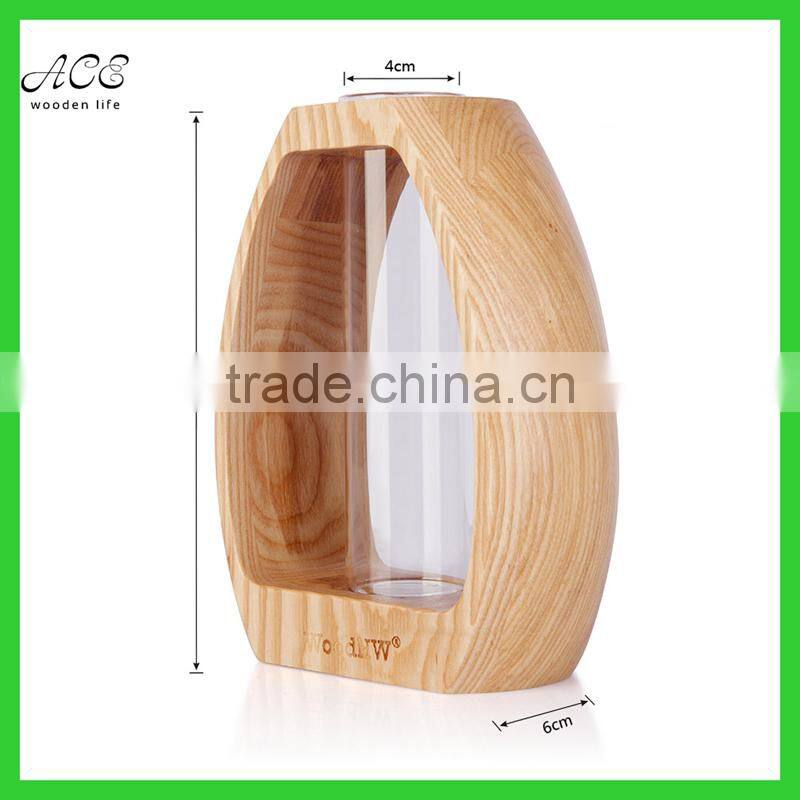 High quality solid wood vase holder