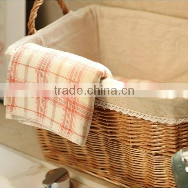 Natural wicker food basket wholesale