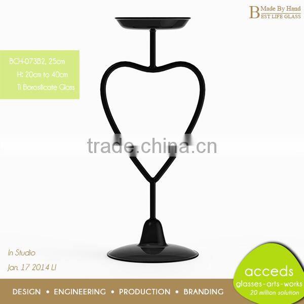 Cheap Factory Antique Glass Table Decor Candle Holder