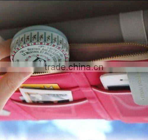 Multi-functional Auto Car Clip Sunvisor Car Storage Bag